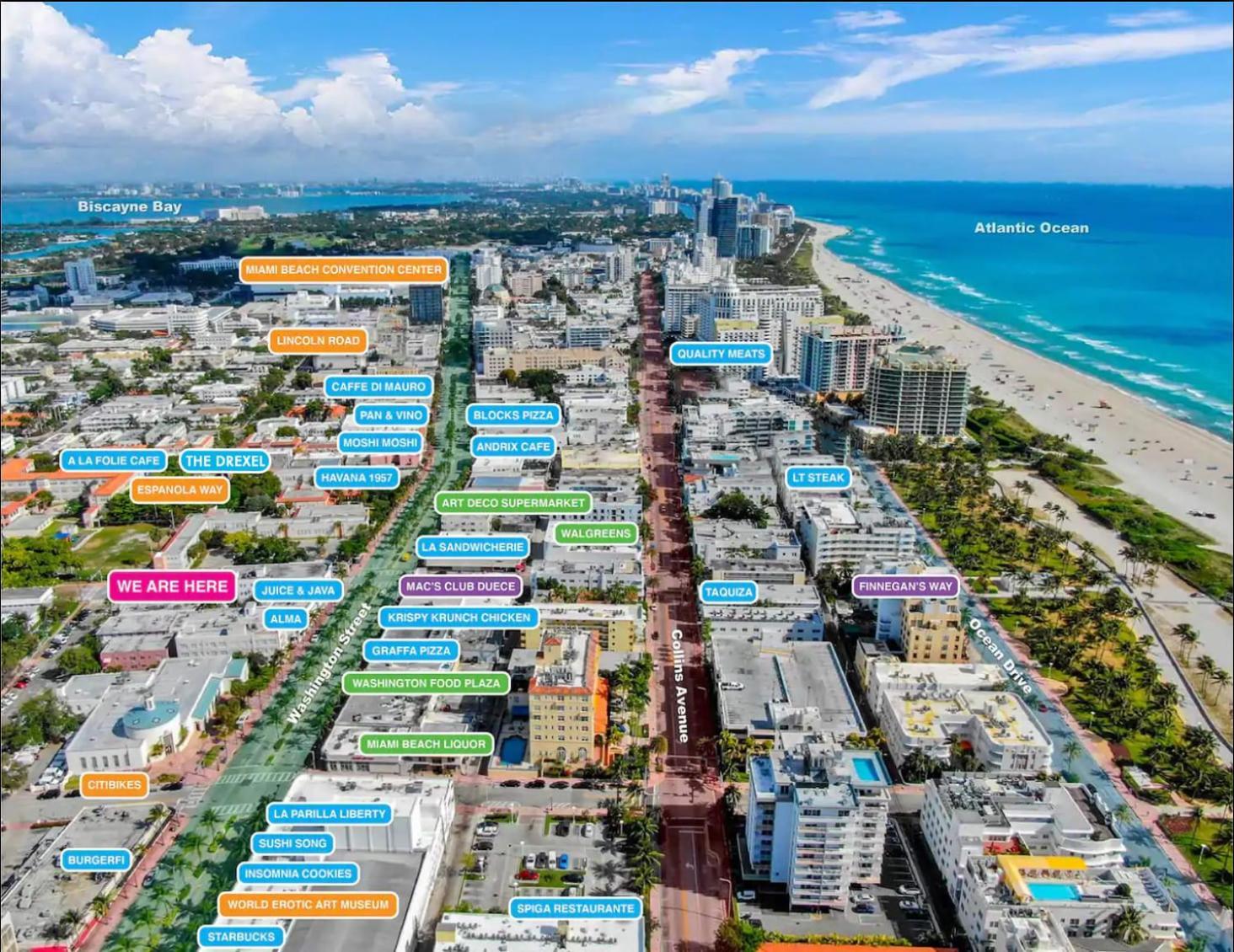 South Beach Steps To Ocean Drive Free Parking & Pet Friendly Miami Beach Dış mekan fotoğraf